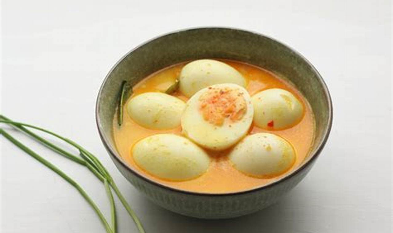 Resep Rahasia Telur Bumbu Kuning Santan: Rahasia Kuliner Indonesia yang Terungkap
