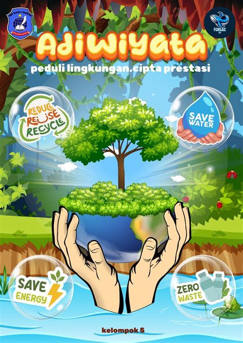 32 Ini Gambar Desain Poster Adiwiyata Terlengkap Homposter Riset Riset