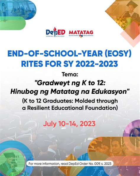 tema ng graduation 2023 tagalog