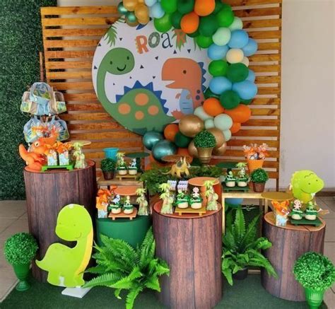 Tematica De Dinosaurios Fiesta