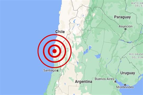 temblor en chile ahora
