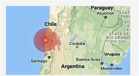 temblor en chile hoy 2022