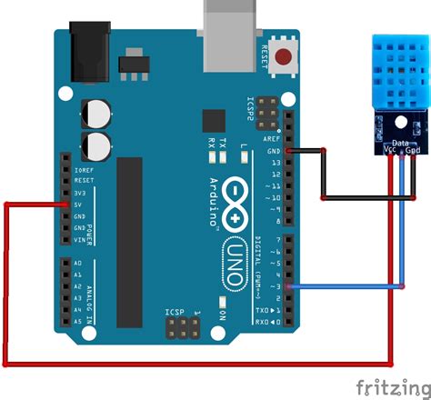 Temp And Humidity Sensor Arduino Dht11