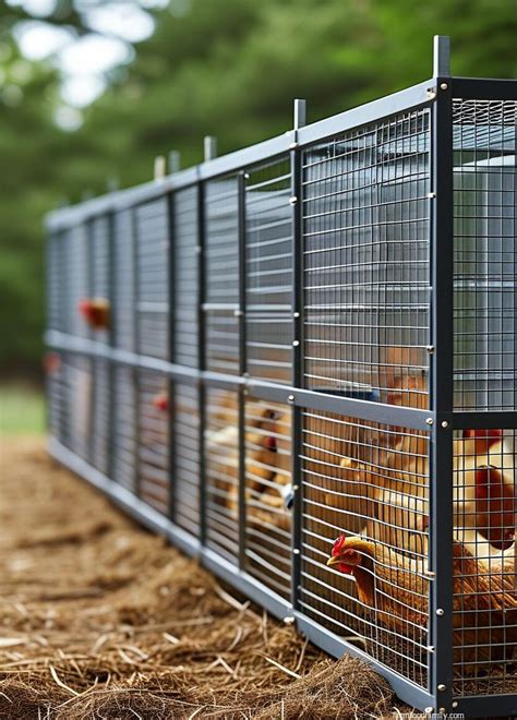 temp chicken fence