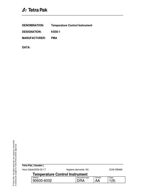 Temp Control Hs Code