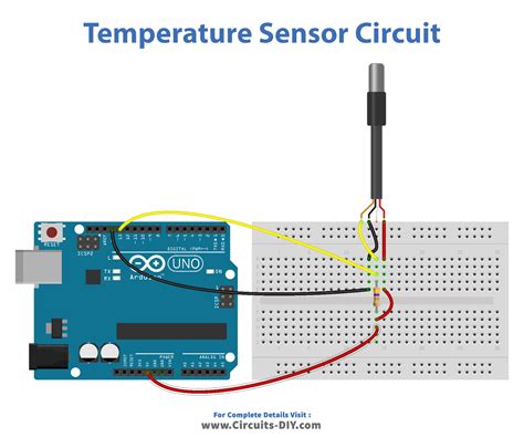 Temp Sensor Arduino Circuit