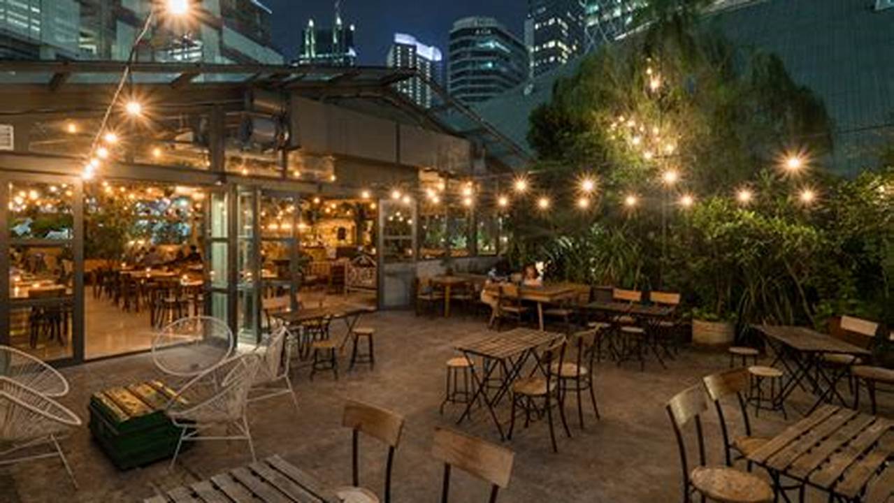 Restoran Outdoor Jakarta: Surga Kuliner Tersembunyi