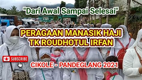 Viral Tempat Manasik Haji Miniatur Ka'bah Terbesar Di Pandeglang Banten