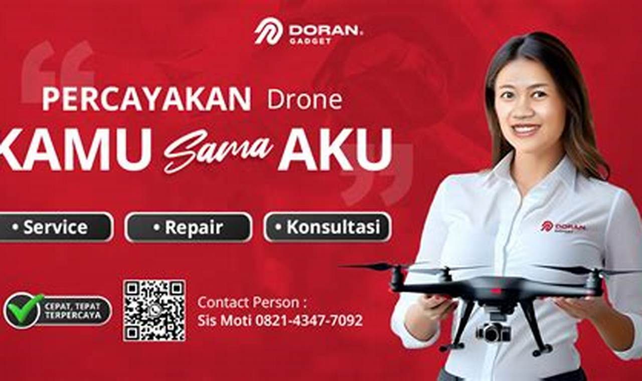 tempat service drone terdekat