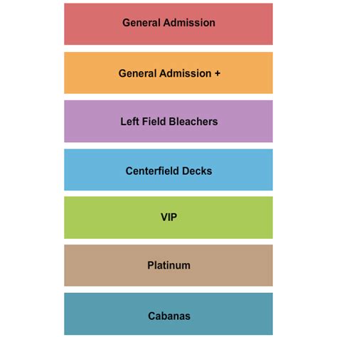 Tempe Beach Park Seating Chart