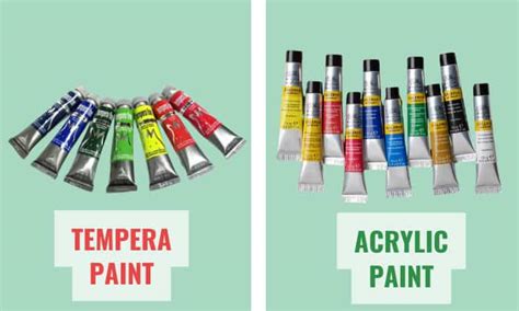 Tempera Paint Vs Acrylic