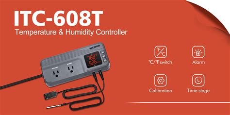 Temperature And Humidity Controller Itc-608T