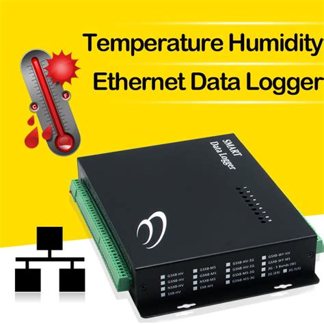 Temperature And Humidity Data Logger With Ethernet