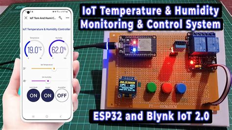 Temperature And Humidity Sensor Using Iot