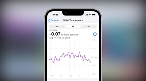 Temperature Apple Watch 8