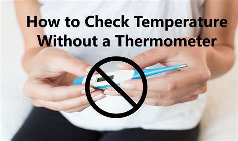Temperature Check Without Thermometer