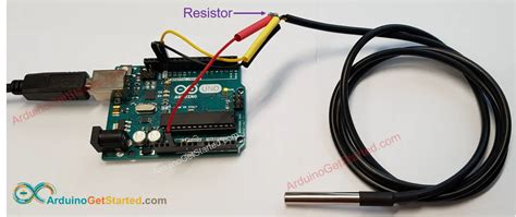Temperature Sensor Arduino Wiring
