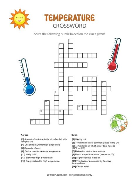 Temperature Sensor Crossword