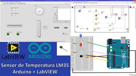 Temperature Sensor With Arduino And Labview