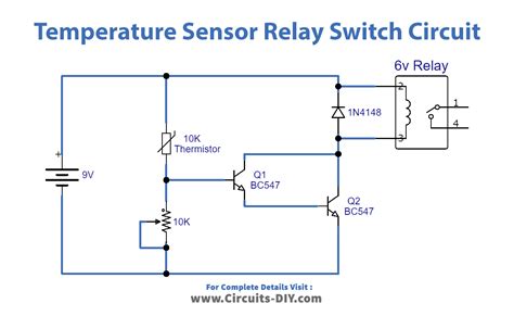 Temperature Sensor With Relay