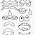 template face parts printable