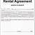 template for a rental agreement