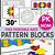 template for pattern blocks