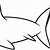 template of a shark