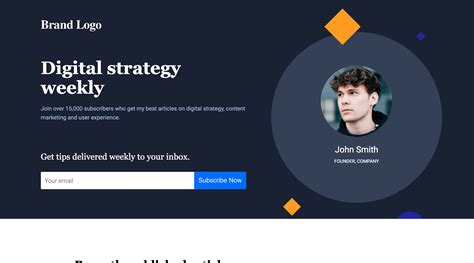 template blogger landing page free