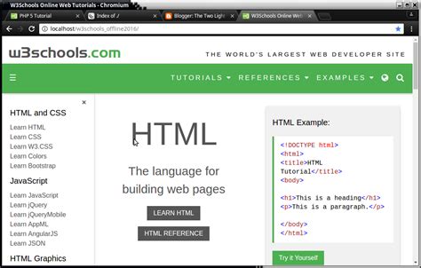 Template Bootstrap W3Schools