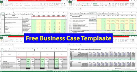 Template Business Case Excel
