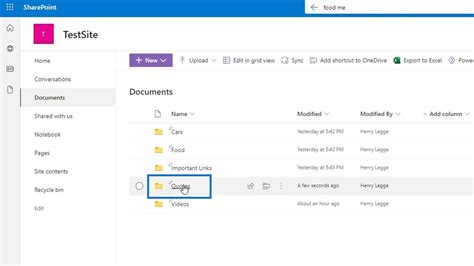 Template Document Sharepoint