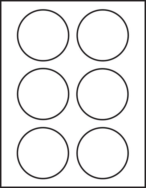 template for 1 1/2 inch round labels