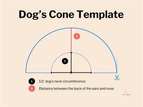 Template For Dog Cone