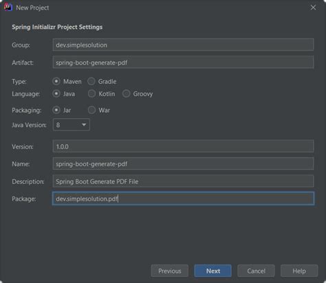 Template Html Spring Boot