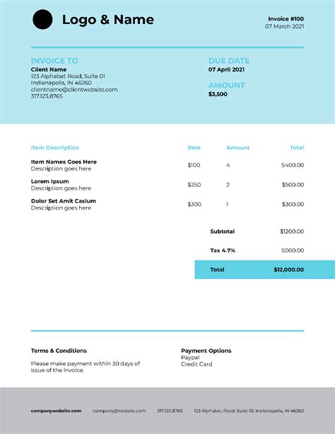 Template Html To Pdf