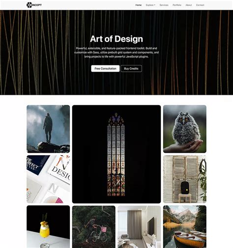 Template Html5 Portfolio