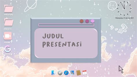 Template Judul Aesthetic
