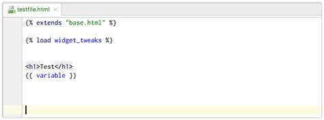 template language examples