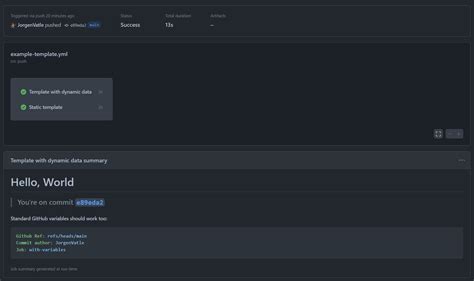 Template Markdown Github