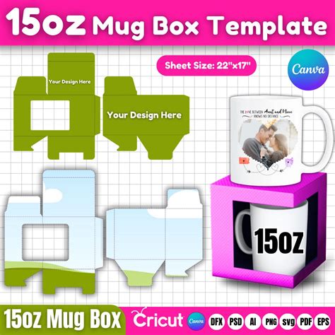 Template Mug Box