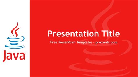 Template Powerpoint Java