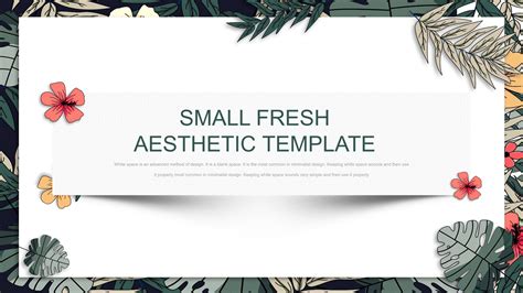 template ppt gratis aesthetic layout