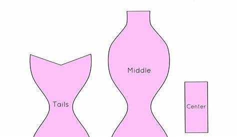 Templates For Hair Bows