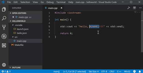 Templates Visual Studio Code