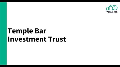 temple bar investment trust