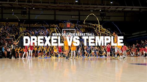Temple Men's Basketball vs Drexel The Liacouras Center