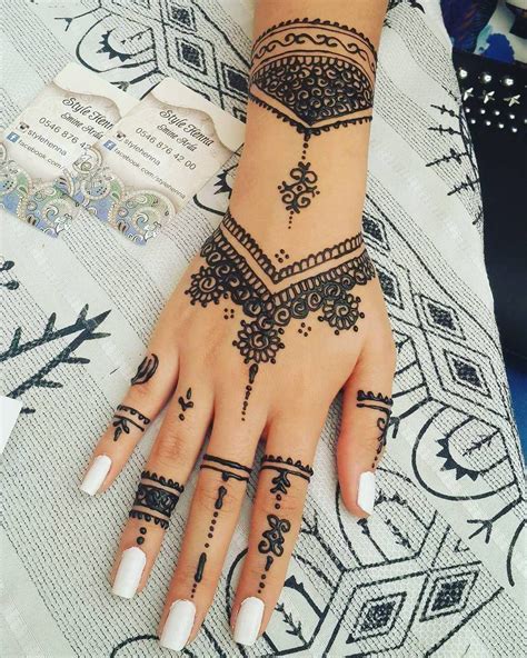 Henna style temporary tattoo Temporary Tattoos by Tattoorary