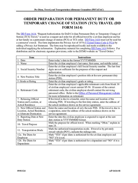 Temporary Change Of Station