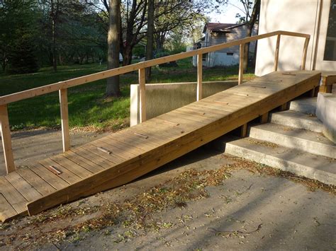 temporary wheelchair ramps for stairs